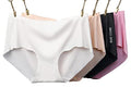 Women's Ice Silk Blend Invisible Lines No Show Hipster Panty (Multicolor, Pack of 4)
