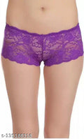 Net Briefs for Women (Purple, S)