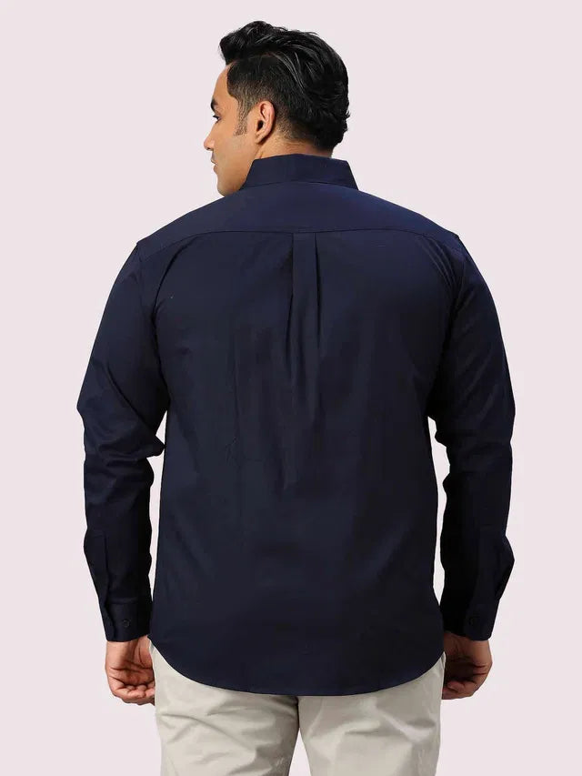 Men Cotton Blend Double Pocket Full Sleeves Shirt Pack of 1