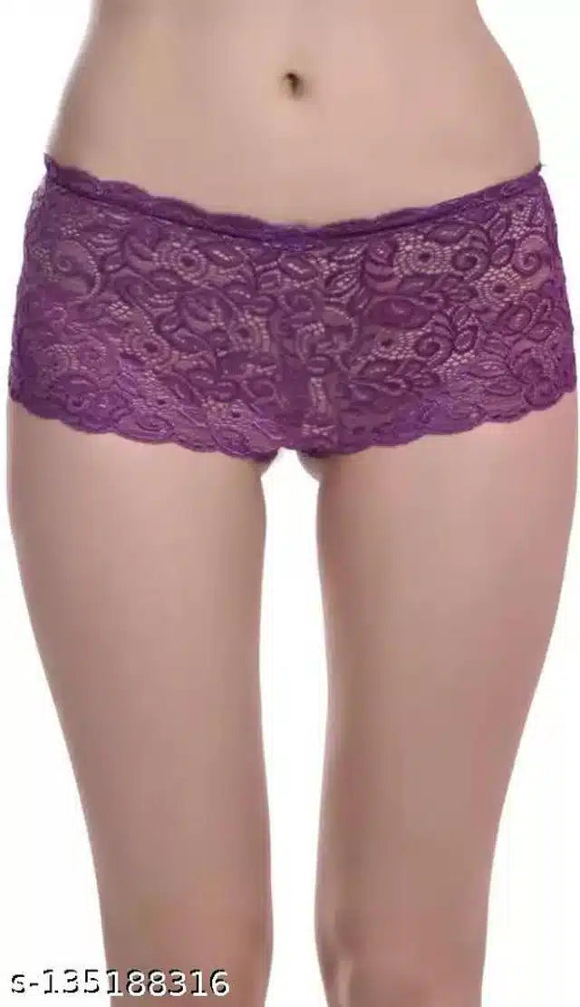 Net Briefs for Women (Purple, 9XL)